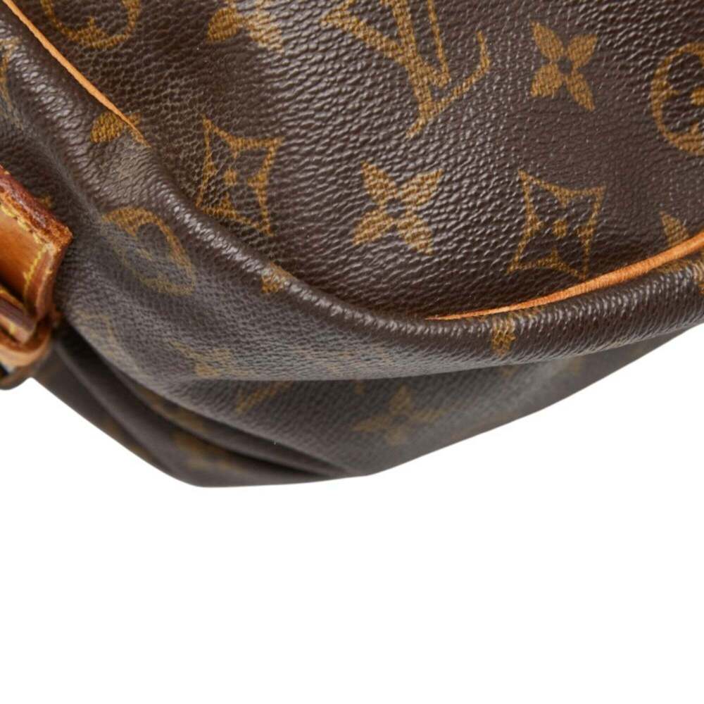 LOUIS VUITTON Brown Monogram Leather Shoulder Bag - Picture 5 of 11